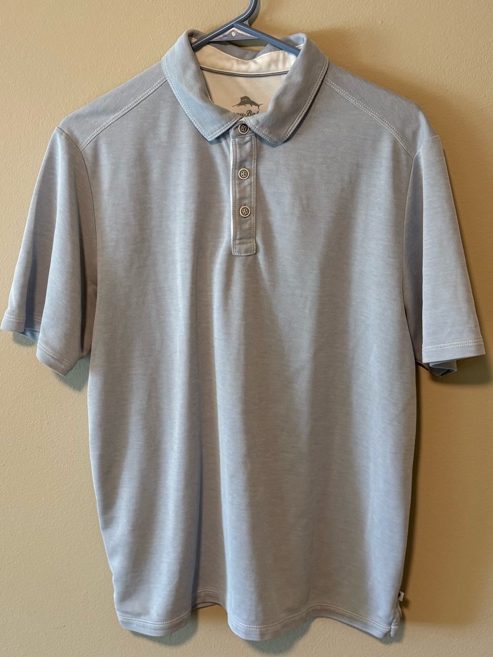 Tommy Bahama Light Blue Men's Polo Shirt